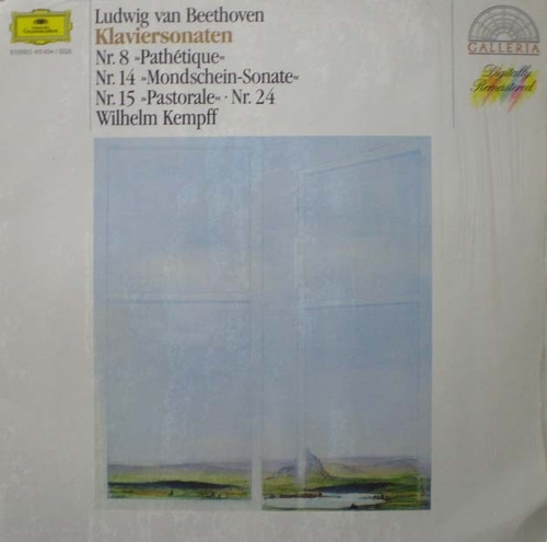 [고정가상품] Beethoven- Piano Sonata Nos.8&amp;14&amp;15&amp;24- Kempff 중고 수입 오리지널 아날로그 LP