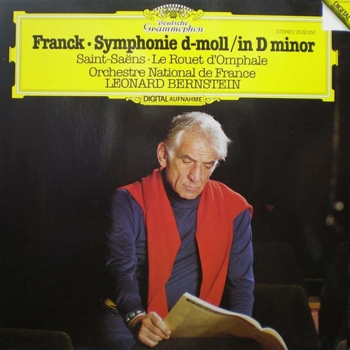 Franck-Symphony in D minor 외- Bernstein 중고 수입 오리지널 아날로그 LP