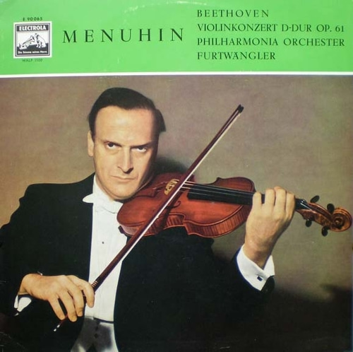 Beethoven-Violin Concerto in D -Menuhin/Furtwangler 중고 수입 오리지널 아날로그 LP