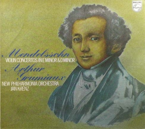 Mendelssohn - Violin Concertos- Arthur Grumiaux 중고 수입 오리지널 아날로그 LP