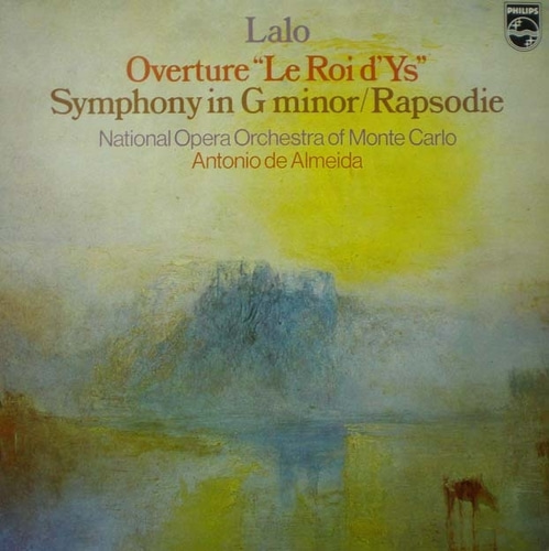 Lalo-Symphony in G/Rapsodie/Le Roi d`Ys- Antonio de Almeida 중고 수입 오리지널 아날로그 LP