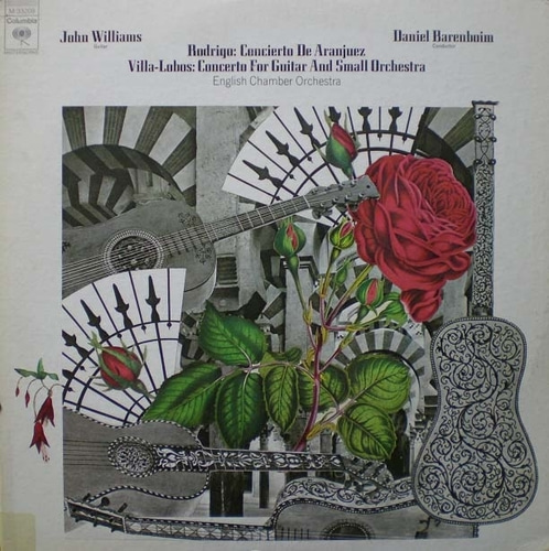 Rodrigo/Villa-Lobos- Aranjuez Concerto 외- John Williams/Barenboim 중고 수입 오리지널 아날로그 LP