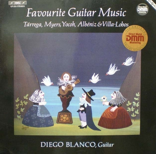 Favorite Guitar Music - Diego Blanco 중고 수입 오리지널 아날로그 LP