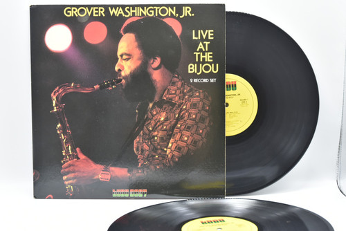 Grover Washington Jr[그로버 워싱턴 주니어]-Live at the Bijou (2LP) 중고 수입 오리지널 아날로그 LP