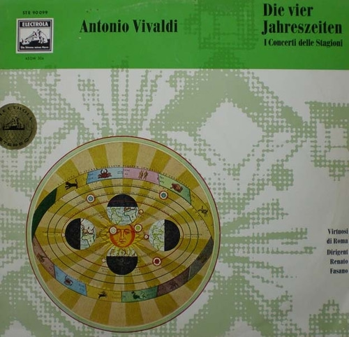 Vivaldi- The Four Seasons- Fasano/Virtuosi di Roma 중고 수입 오리지널 아날로그 LP