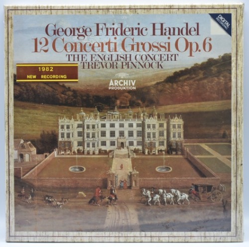 Handel - 12 Concerti Grossi  Op.6 - Trevor Pinnock 3LP 오리지널 미개봉