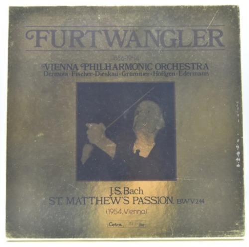 Bach - Matthaus Passion - Wilhelm Furtwangler 3LP