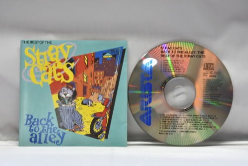 Stray Cats(스트레이 캣츠)- The Best of the Stray Cats Back to the Alley (0165) 수입 중고 CD