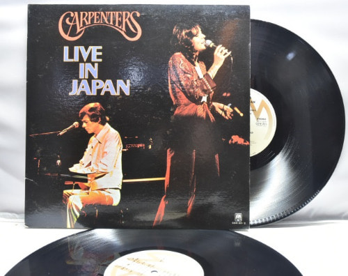 Carpenters [카펜터즈] - Live In Japan ㅡ 중고 수입 오리지널 아날로그 2LP