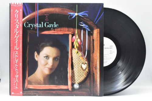 Crystal Gayle[크리스탈 게일]-Straight to the Heart ㅡ 중고 수입 오리지널 아날로그 LP