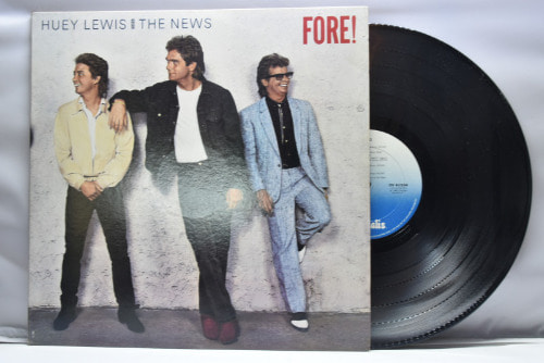 Huey Lewis And The News [휴이 루이스 앤드 더 뉴스] - Fore! ㅡ 중고 수입 오리지널 아날로그 LP