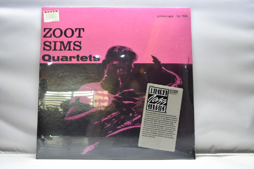 Zoot Sims [주트 심스] - Quartets (No Open)- 중고 수입 오리지널 아날로그 LP