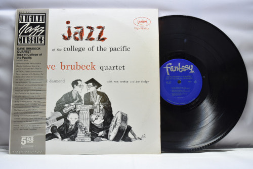 The Dave Brubeck Quartet [데이브 브루벡] - Jazz At College Of The Pacific  - 중고 수입 오리지널 아날로그 LP