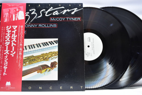 Sonny Rollins, McCoy Tyner, Ron Carter - Milestone Jazzstars In Concert - 중고 수입 오리지널 아날로그 LP