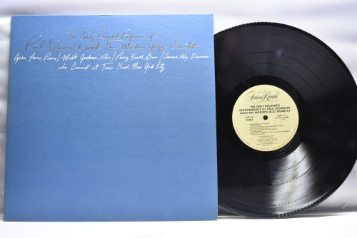 Paul Desmond With The Modern Jazz Quartet [폴 데스몬드, 모던 재즈 쿼텟] ‎- The Only Recorded Performance Of Paul Desmond With The Modern Jazz Quartet - 중고 수입 오리지널 아날로그 LP