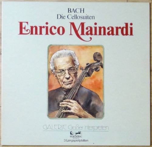 Bach - 6 Cello Suites Complete - Enrico Mainardi