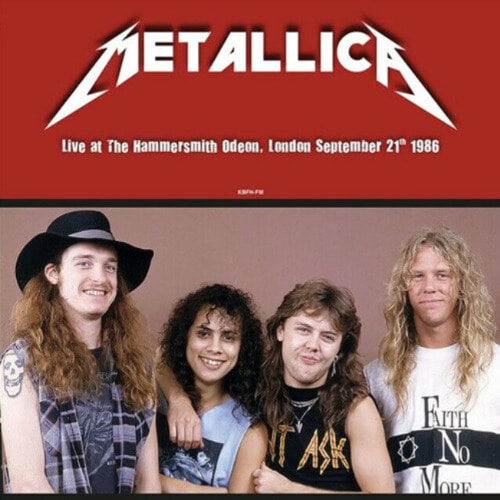 Metallica [메탈리카] - Live at The Hammersmith Odeon London September 21th 1986 [180g LP]