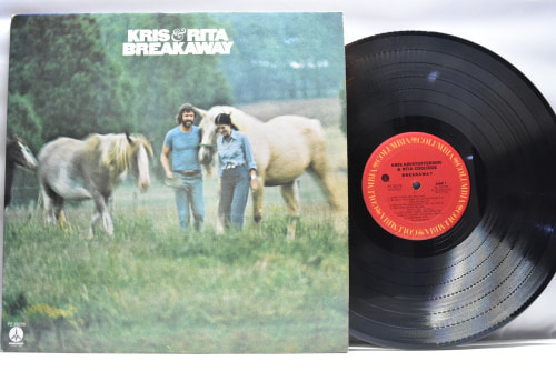 Kris &amp; Rita [크리스 크리스토퍼슨, 리타 쿨리지] - Breakaway ㅡ 중고 수입 오리지널 아날로그 LP