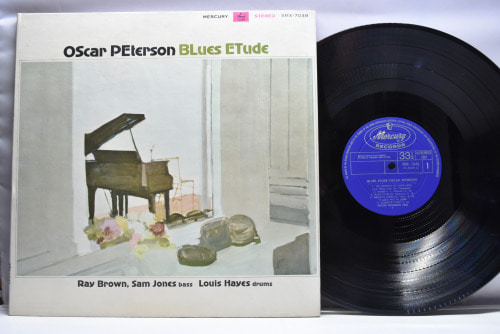 Oscar Peterson [오스카 피터슨] ‎- Blues Etude - 중고 수입 오리지널 아날로그 LP