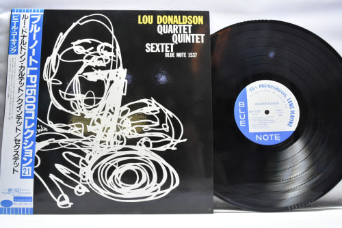 Lou Donaldson [루 도날드슨] ‎- Quartet / Quintet / Sextet - 중고 수입 오리지널 아날로그 LP