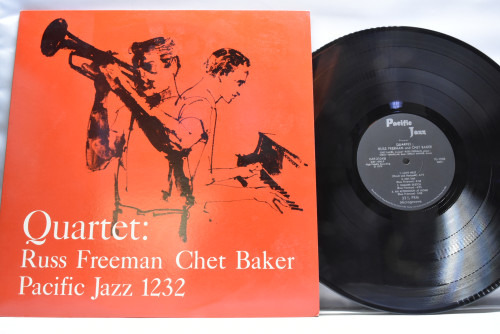 Chet Baker Quartet [쳇 베이커] ‎- Quartet: Russ Freeman Chet Baker - 중고 수입 오리지널 아날로그 LP