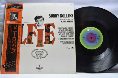 Sonny Rollins [소니 롤린스] ‎- Original Music From The Score &quot;Alfie&quot; - 중고 수입 오리지널 아날로그 LP