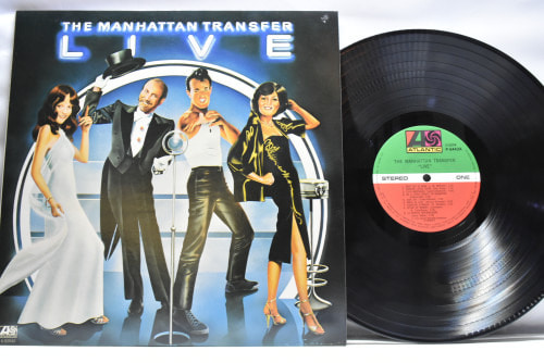 The Manhattan Transfer [맨하탄 트랜스퍼] - Live ㅡ 중고 수입 오리지널 아날로그 LP