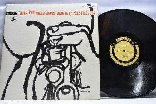 The Miles Davis Quintet [마일스 데이비스] ‎- Cookin&#039; With The Miles Davis Quintet - 중고 수입 오리지널 아날로그 LP
