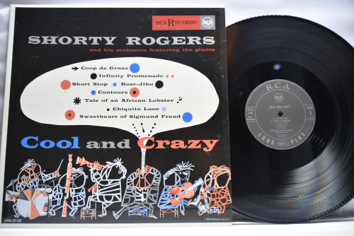 Shorty Rogers And His Orchestra Featuring The Giants [쇼티 로저스] ‎- Ccool And Crazy - 중고 수입 오리지널 아날로그 LP