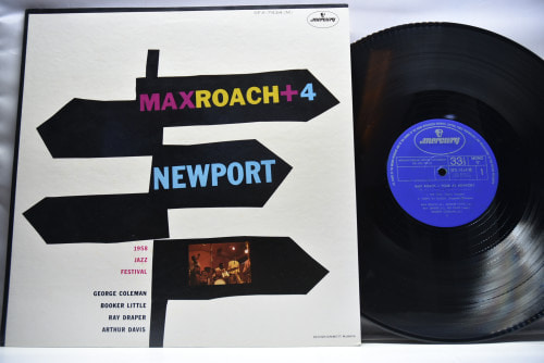 Max Roach + 4 [맥스로치] ‎- Max Roach + 4 At Newport - 중고 수입 오리지널 아날로그 LP