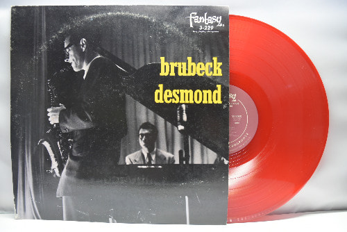 The Dave Brubeck Quartet / Paul Desmond [데이브 브루벡, 폴 데스몬드] ‎- Brubeck Desmond - 중고 수입 오리지널 아날로그 LP