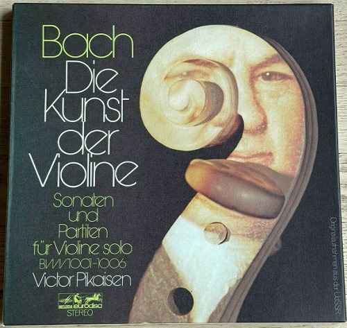 Bach - Sonatas&amp; Partitas for Solo Violin Complete - Victor Pikaisen 3LP