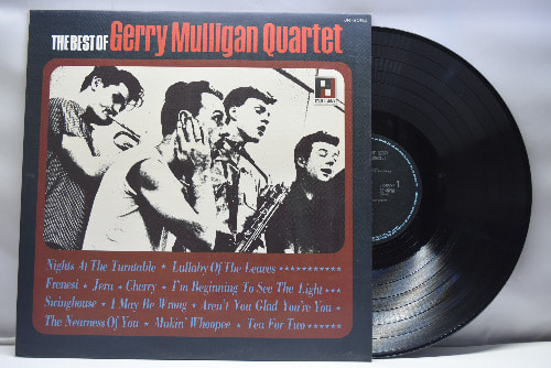 Gerry Mulligan [게리 멀리건] ‎- The Best of Gerry Mulligan Quartet - 중고 수입 오리지널 아날로그 LP