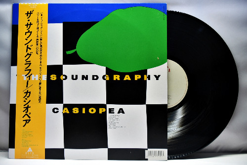 Casiopea [카시오페아] - The Soundgraphy ㅡ 중고 수입 오리지널 아날로그 LP