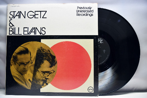 Bill Evans &amp; Stan Getz [빌 에반스, 스탄 게츠] - Bill Evans &amp; Stan Getz - 중고 수입 오리지널 아날로그 LP