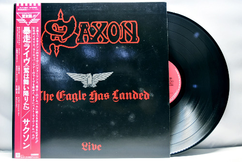Saxon [색슨] – The Eagle Has Landed (Live) ㅡ 중고 수입 오리지널 아날로그 LP