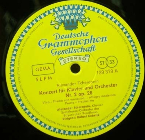 Tcherepnin- Piano Concerto No.2&amp;5- Tcherepnin/Kubelik 중고 수입 오리지널 아날로그 LP