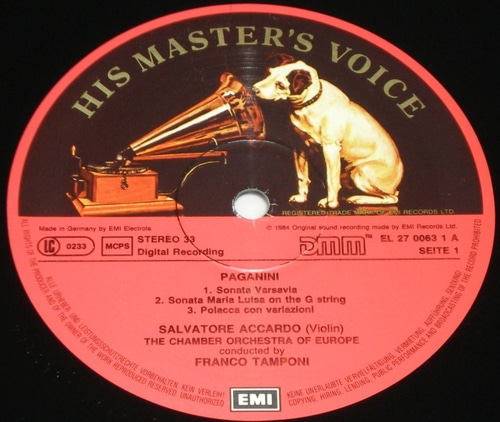 Paganini Vol.1 &amp; 2 - Salvatore Accardo 2LP