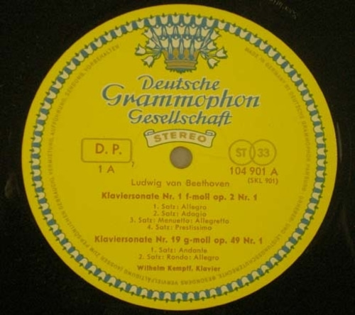 Beethoven - Complete Piano Sonatas - Wilhelm Kempff (11LP)