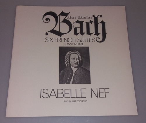 Bach - 6 French Suites - Isabelle Nef 2LP