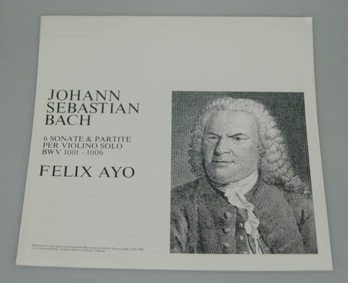 Bach- Sonatas and Partitas for Solo Violin Complete - Felix Ayo