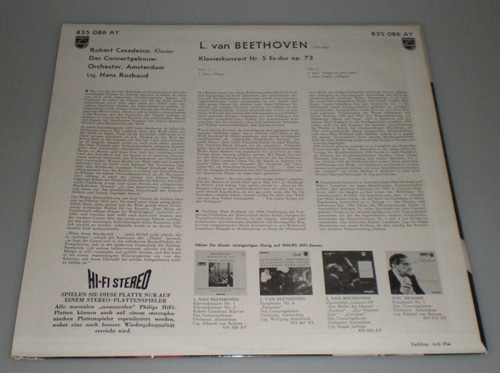 Beethoven - Piano Concerto No.5 - Robert Casadesus