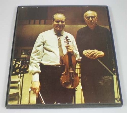 Brahms - Violin Concerto/Double Concerto - Oistrakh/Rostropovich/Szell 2LP Box