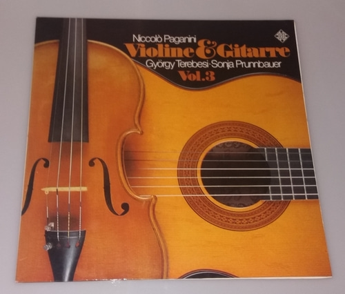 Paganini - Violin &amp; Guitar Vol.1, 2 &amp; 3 - Gyorgy Terebesi/Sonja Prunnbauer 3LP