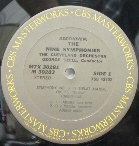 Beethoven- 9 Symphonies- George Szell (7LP Box)
