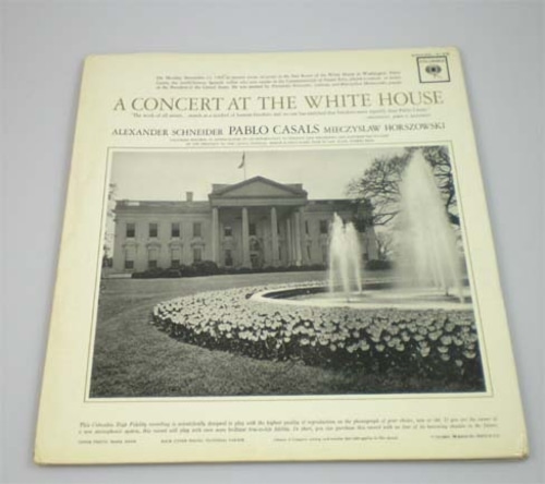 A Concert at the White House - Pablo Casals
