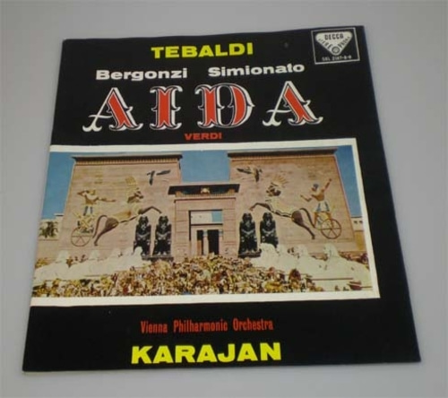 Verdi- Aida 전곡- Karajan 3LP