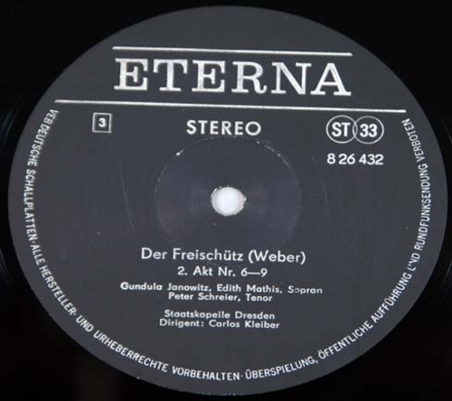 Weber - Der Freischutz (마탄의 사수)- Carlos Kleiber 3LP