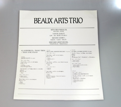 Famous Piano Trios - Beaux Arts Trio 10LP