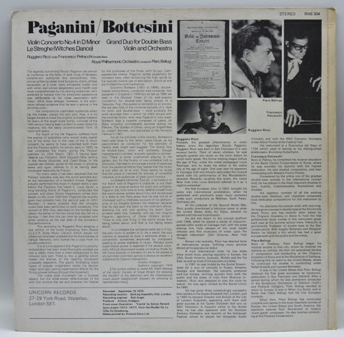 Paganini - Violin Concerto No.4 외 - Ruggiero Ricci